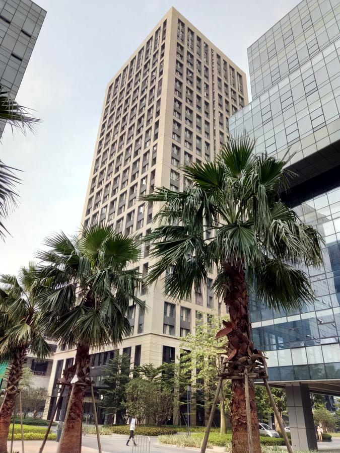 Guangzhou Laiste Aparthotel Science City Greenland Central Plaza Branch - Free Shuttle Bus To Canton Fair Complex During Canton Fair Period ภายนอก รูปภาพ