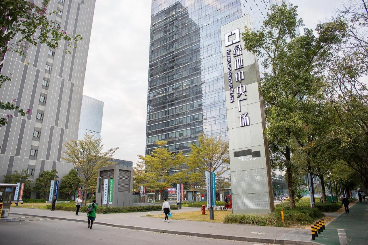Guangzhou Laiste Aparthotel Science City Greenland Central Plaza Branch - Free Shuttle Bus To Canton Fair Complex During Canton Fair Period ภายนอก รูปภาพ